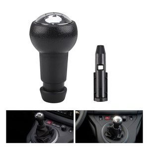 Car Gear <b>Shift</b> <b>Knob</b> Leather Manual Transmission Ergonomic Design Universal Fit YC102493 - Product Image 1