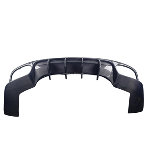 Diffuseur arrière en Fiber de carbone véritable de haute qualité pour Porsche <span class=keywords><strong>Panamera</strong></span> 971 Kit de carrosserie aileron de lèvre de pare-chocs arrière en carbone 2017 18 19 20 22 - Product Image 3