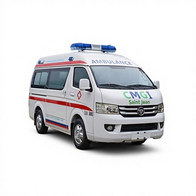 Foton G9 First Aid Ambulance - 2.4L Gasoline Medical Rescue Vehicle for Emergency Patient Transfer