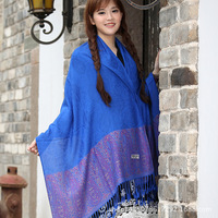 Écharpe en cachemire jacquard Paisley pour femmes, style turc, fabrication OEM Zifeng, écharpes cachemiriennes CE