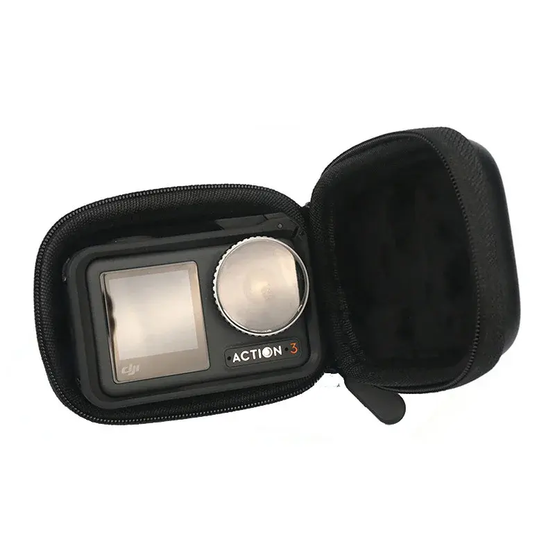 HONGDAK for Insta360 Ace Pro GoPro 12 11 DJI Osmo Action 4 3 Mini Carrying Bag Portable Storage Bag Waterproof Protective Case