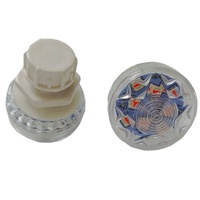 Lumières LED RGB à pixels 1 à 16 110V 48mm Automatiques 110V pour Manèges de Fête Foraine, Parc d'Attractions, Matériau PC