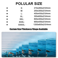 Impression graphique personnalisée noir caoutchouc sublimation Anime tapis de souris XXL clavier PC souris jeu tapis de souris tapis de souris
