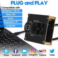Module de caméra USB 3.0 à obturateur global, objectif fisheye, haute vitesse 1080P 120FPS 720P 200FPS AR0234, webcam Raspberry PI pour robot et drone