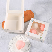 Scatole di Carta Rigida Ecologiche e Riciclabili Personalizzate, Rivestite in Spugna, con Goffratura e Laminazione Opaca, di Alta Qualità per Alimenti con Finestra Trasparente per Sushi