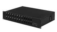 MGD32 Console de mixage numérique professionnelle à 32 canaux avec interface AES67 16IN/8OUT Stage Box Kit d'enregistrement USB en plastique