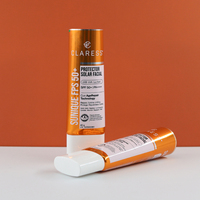 Tube Kemasan Kosmetik Aluminium Plastik Lunak untuk Krim Tabir Surya, Krim BB, dan Lotion Perawatan Kulit, Ukuran 30ml dan 60ml, Custom ABL