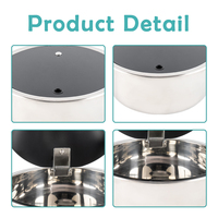 JDA Rond Premium SS304 Acier inoxydable Bol unique RV Lavabo évier pour Van RV Camper Camping-car Caravane