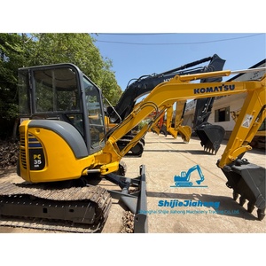 Excavadora Hidráulica de Cadenas Komatsu PC35 de 3.5 Toneladas, de Segunda Mano, Importada de Japón, para Uso Agrícola y Doméstico, con Retroexcavadora, Suministro de Fábrica - Product Image 1