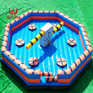 Lona de PVC de la Mejor Calidad para Juegos Deportivos Inflables, Circuito de Obstáculos Wipeout, Marca y Modelo - Product Image 1
