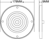 Lumière LED flexible pour piscine, à montage en surface, remplie de résine, nouvelle technologie, fournisseur de Shenzhen