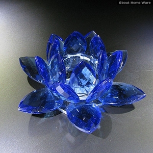 MH-H0012 Fiore di <span class=keywords><strong>Loto</strong></span> in Cristallo di Alta Qualità per Decorazioni Matrimoniali, Bomboniere e Souvenir per Ospiti - Product Image 4