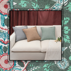 Housse de coussin en coton lavé de style nordique moderne, tissée, avec bords pressés, pour usage décoratif à la maison ou à l'hôtel - Product Image 2