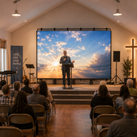 Écran LED d'église DDW pour l'installation rapide et magnétique, service d'entretien avant et arrière, idéal pour la location de scènes et les murs vidéo intérieurs