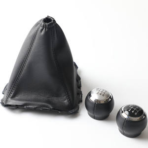 Couvercle en cuir pour pommeau de levier de vitesse de voiture, pour Toyota Avensis III T27, Transmission manuelle - Product Image 2