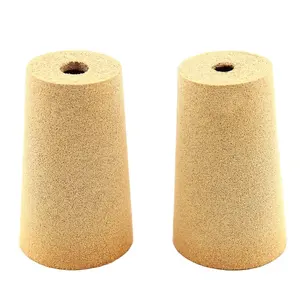sintered porous conical gas air filter cartridge