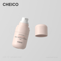 Flacon pulvérisateur pour sérum et lotion CHEICO avec tête de pompe 50ml/100ml en plastique PET Modèle SDO-30/50/80/100 Impression sérigraphique OEM