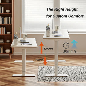 2JRF2(A) 듀얼 모터 인체공학적 전동 스탠딩 테이블 자동 높이 조절 책상 프레임 2단 조절 전동 책상 - Product Image 2