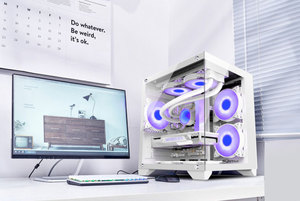 Nouvel ordinateur de jeu complet personnalisé Tel I5 12400 I3 12100 580 DDR4 H610 blanc RGB avec SSD 8 Go de VRAM, alimentation 650 W, classement supérieur - Product Image 1