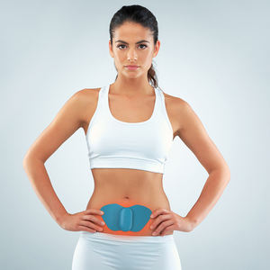 DOMAS Patch de massage abdominal pour femmes pour soulager la douleur de la dysménorrhée Dispositif de soulagement de la douleur menstruelle pour application corporelle - Product Image 2