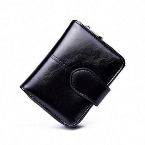 Échantillon gratuit, vente en gros, portefeuille fin blanc pour femme, petit portefeuille pour femme avec fermeture éclair, pas cher et élégant. - Product Image 6