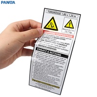 Autocollant personnalisé en vinyle adhésif imperméable pour changement d'huile, autocollant de garantie avec numéro de série, feuille d'autocollants découpés sur mesure