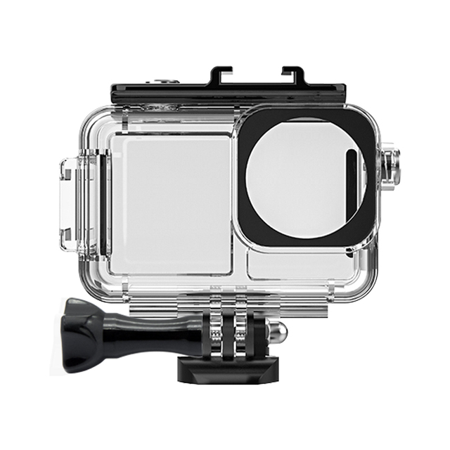 Waterproof Lightweight Shock Resistant for Action 4/3 Camera Housing with Anti-Fog Underwater Support for 40M Deep Diving