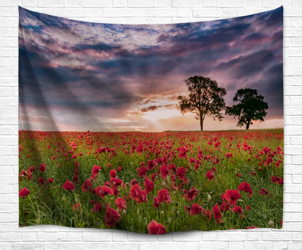 Different size coated digital print textiles fabric poster