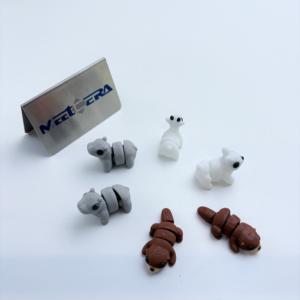 3D Baskılı Hayvanlar Cep Evcil Hayvanları Modelleri FDM PLA Mikro Ölçekli Peyzaj Süslemeleri Özel Mini Figürler Çocuklar İçin Küçük Hediye - Product Image 6