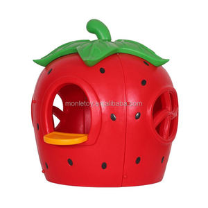 de plástico interior de la casa para los niños de teatro con diapositiva de los niños juegan <span class=keywords><strong>el</strong></span> juguete de la casa - Product Image 3