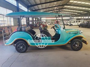 Vehículo Turístico Eléctrico Clásico Vintage Convertible, Autobús de Transporte, Motor Metálico de 4000W, 6-14 Asientos - Product Image 5