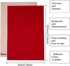 Hot bán Nhà Máy Giá giấy nhung với tự dính cảm thấy Sheets DIY vải cho nghệ thuật & thủ công mỹ nghệ đồ trang sức ngăn kéo - Product Image 2