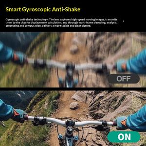 Новая спортивная камера 5K с двумя цветными HD-экранами 1.3/2.0 дюйма, поддержка карты TF, M60TR, водонепроницаемая, для активного отдыха, с защитой от тряски, нейтральная упаковка - Product Image 3