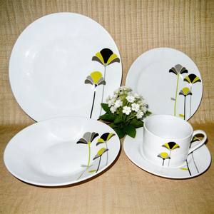 Juego de Vajilla de Porcelana Alemana con Diseño Floral Harvit, 30 Piezas, Hecho en China, Juego de Vajilla para Fiestas, Precio Económico al por Mayor - Product Image 5