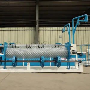 Fabricante de máquinas de tecelagem de cercas CNC totalmente automático de alta velocidade com matrizes duplas de diamante Gi e PVC para malha de arame