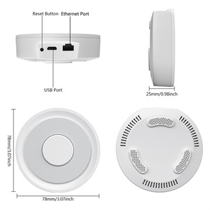 LEDEAST GW012 <span class=keywords><strong>Zigbee</strong></span> Domotique <span class=keywords><strong>Passerelle</strong></span> <span class=keywords><strong>Tuya</strong></span> et HomeKit APP Télécommande Câblé <span class=keywords><strong>Zigbee</strong></span> Hub - Product Image 4