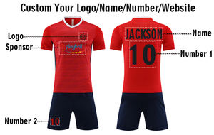 Voetbal Trui Voetbal Uniform Rood Wit/Zwart Team Canada Voetbal Trui Dragen Paars Goud Futbol Camisetas Camisetas De Futbol - Product Image 2