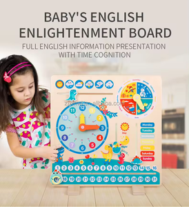 2025 nuovo Puzzle giochi da tavolo giocattoli Montessori apprendimento educativo cartoni animati dinosauro calendari cognitivi per bambini ragazzi ragazze - Product Image 6