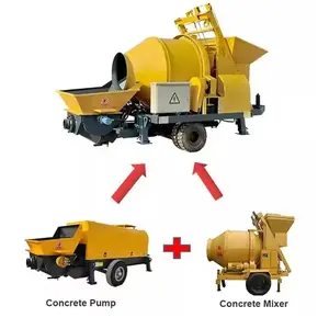 Bomba de concreto diesel de 20M de altura para concreto com bomba de concreto montada em caminhão