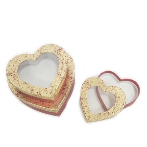 Giá Thấp Chất Lượng Cao Tùy Chỉnh Hộp Giấy Vuông Với PVC Rõ Ràng Cửa Sổ Tông Sô Cô La Bao Bì Hộp Quà Tặng - Product Image 3