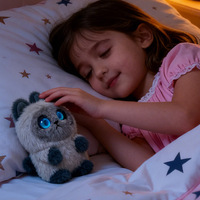 SISICAT AI Bambola di Peluche Parlante, Animale Interattivo, Gatto di Peluche, Giocattolo Imbottito