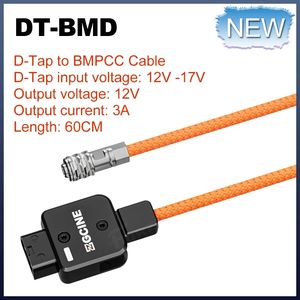 Câbles tressés ZGCINE pour <span class=keywords><strong>Blackmagic</strong></span> Pocket Cinema Camera 4K/<span class=keywords><strong>6K</strong></span>, câble d'alimentation 2 broches femelle vers D-Tap à partir d'une <span class=keywords><strong>batterie</strong></span> V-Mount - Product Image 6