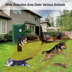 Dispositifs de dissuasion extérieurs imperméables et inoffensifs Répulsif pour animaux à piles Répulsif pour animaux à ultrasons pour <span class=keywords><strong>garage</strong></span> souterrain - Product Image 4