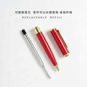 Metal Ballpoint <b>Pen</b> Stainless Steel Tip Bullet Shape Office Gift <b>Pen</b> Business Promotion Use - Product Image 5