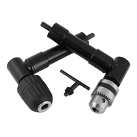 Perceuse électrique à Angle droit à 90 degrés, Angle de coin sans clé, mandrin à trois mâchoires, adaptateur de perceuse à percussion, Extension de coude, accessoires, portée de 1 à 10m