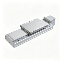 Module de glissière à vis à billes intégré KNK KTH140 pour machine CNC, table coulissante compacte, actionneur linéaire à rail unique en aluminium