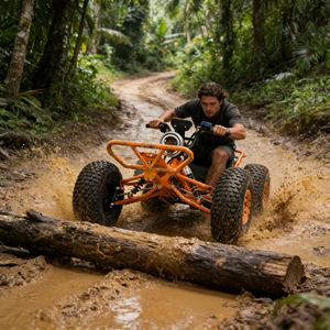 Nuevo Buggy Eléctrico para Playa, Buggy 4x4 <span class=keywords><strong>de</strong></span> 5000W para Adultos, Todoterreno, para Playa, Trabajo, <span class=keywords><strong>Alquiler</strong></span> en Zonas Turísticas - Product Image 3