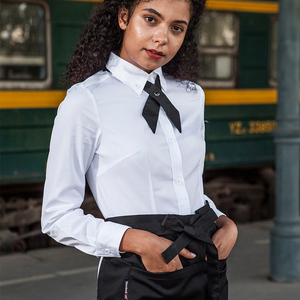 CHECKEDOUT Prête à Expédier <span class=keywords><strong>Tenue</strong></span> de Travail Uniforme pour <span class=keywords><strong>Serveuse</strong></span> de Café - Product Image 2