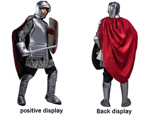 Disfraz <span class=keywords><strong>de</strong></span> guerrero romano para <span class=keywords><strong>hombre</strong></span>, traje para fiesta <span class=keywords><strong>de</strong></span> Halloween, Cosplay para adulto, Caballero romano guapo - Product Image 5