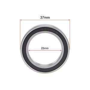 Rodamientos de Eje Delantero para Bicicleta 6805RS 25x37x7mm Rodamientos de Bolas de Pared Delgada 68052RS para Bicicleta - Product Image 2